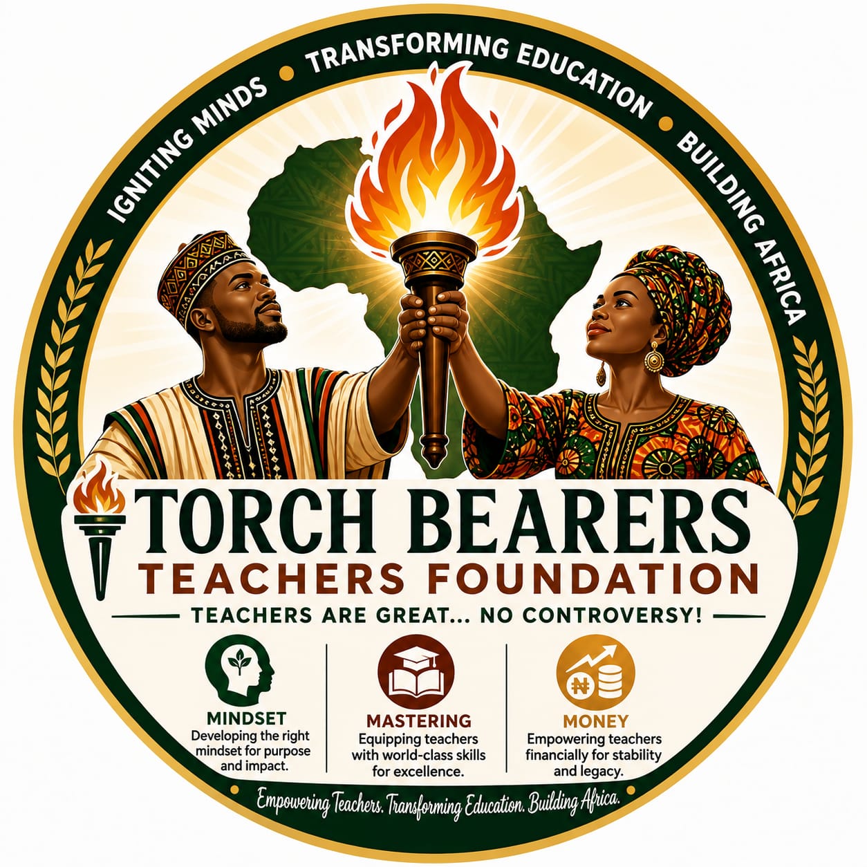 Touch-Bearers Teachers Foundation Logo